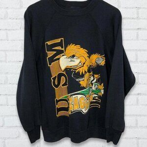 Vintage NCAA USM Eagles Football Sweatshirt, Southern Miss Golden Eagles Shirt,